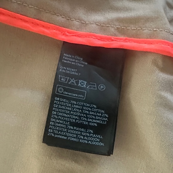 H&M Classic Beige Cotton Trench Coat - Picture 6 of 7